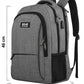 Navy Madden Rugzak Grijs - 15,6 inch - 28L - Medium